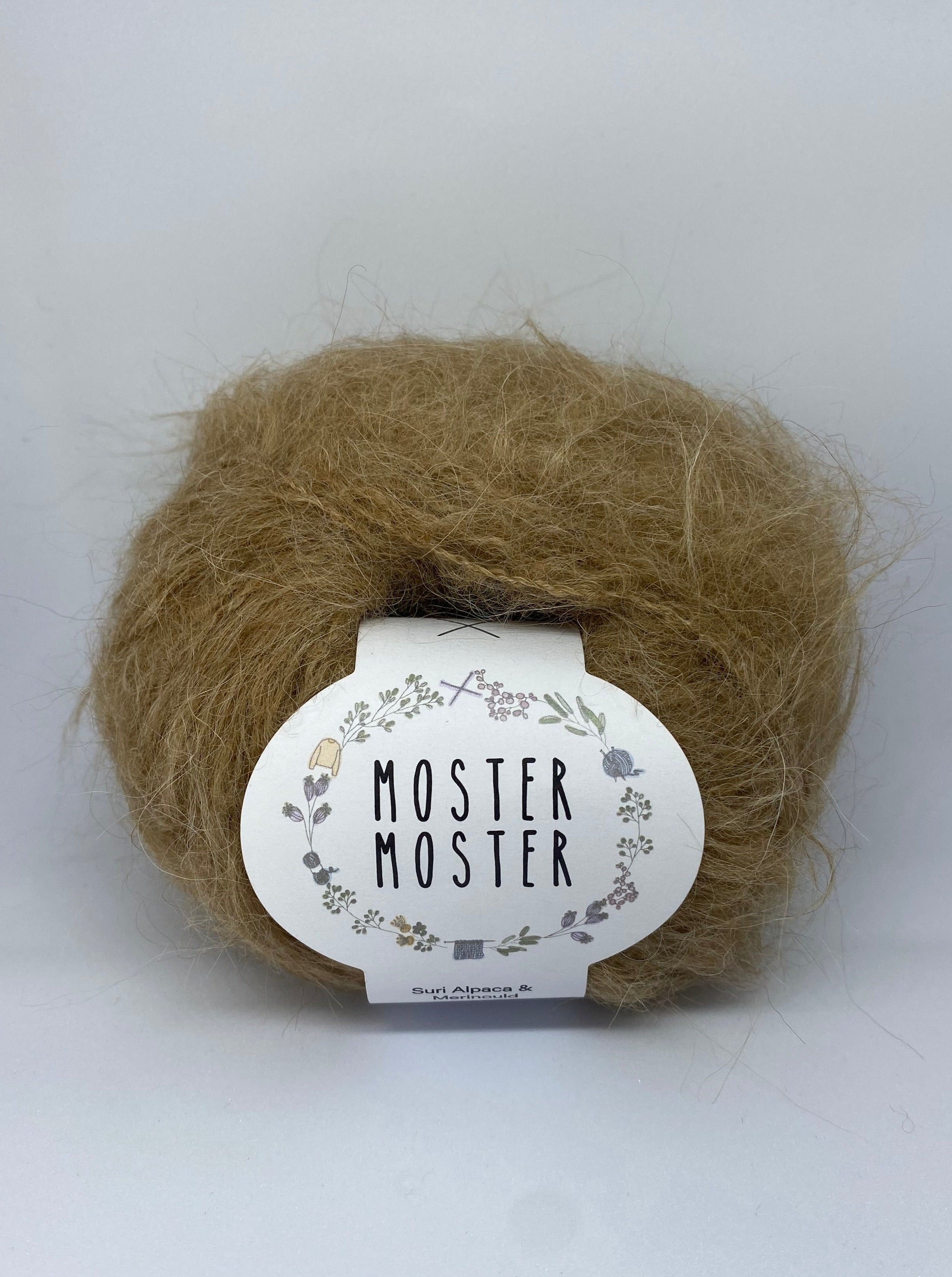 DARK CAMEL (SURI ALPACA & MERINOWOOL)